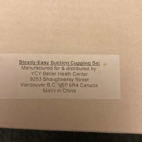 NWOT Chinese cupping therapyhealing remedy set - Picture 4 of 4